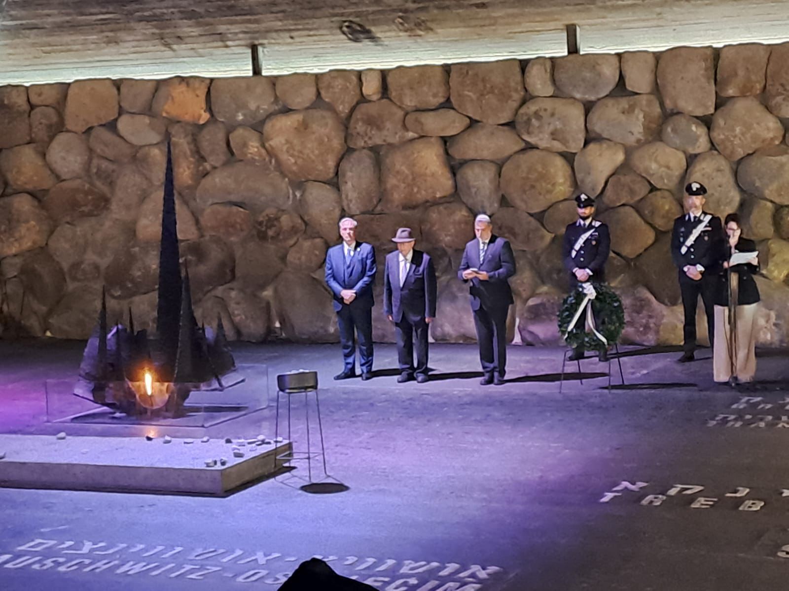 Gerusalemme: l’Ambasciatore Ferrari allo Yad Vashem per la commemorazione del 16 ottobre 1943