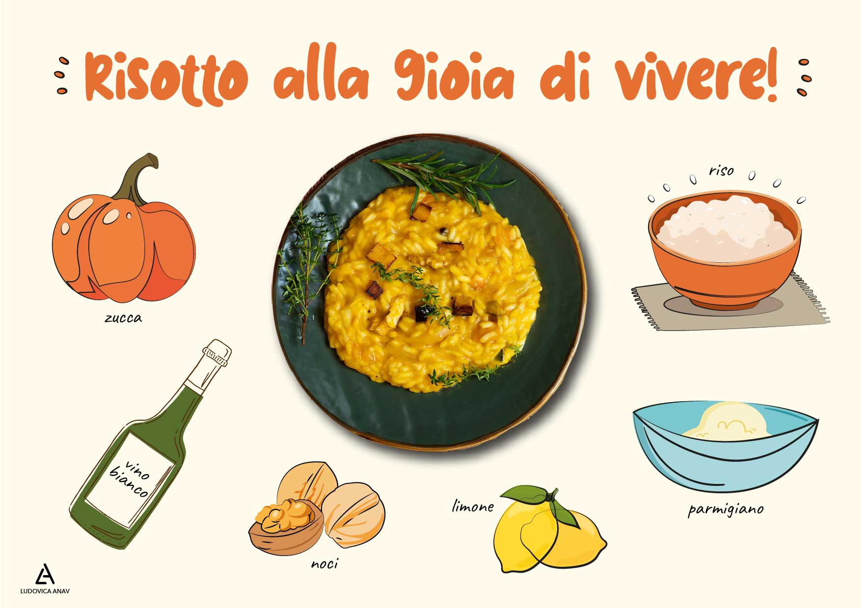 Il risotto alla gioia della vita