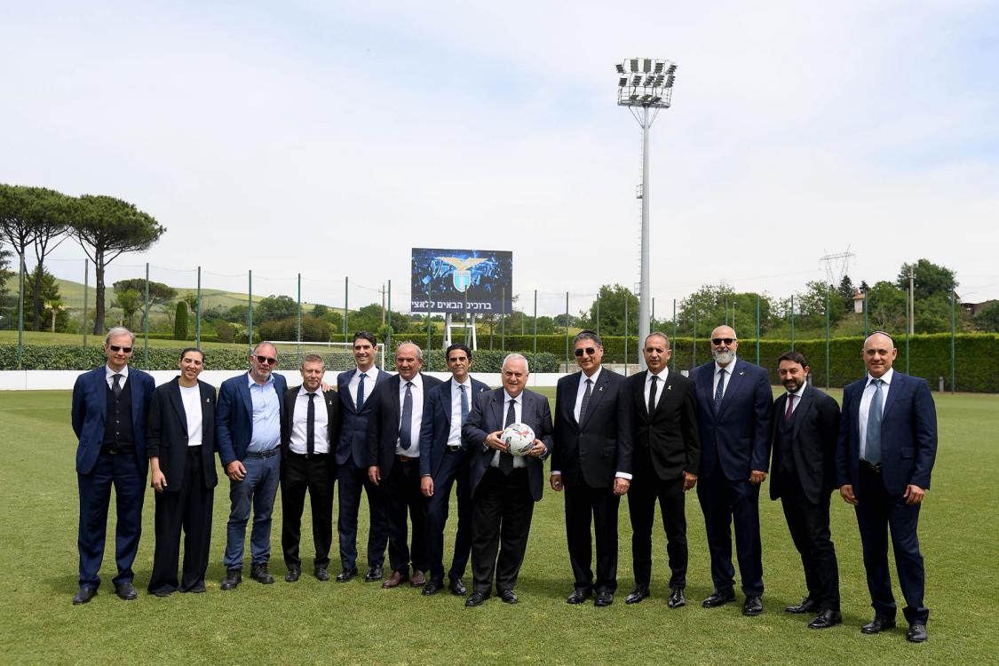 SS Lazio e Maccabi Israel siglano un accordo di collaborazione