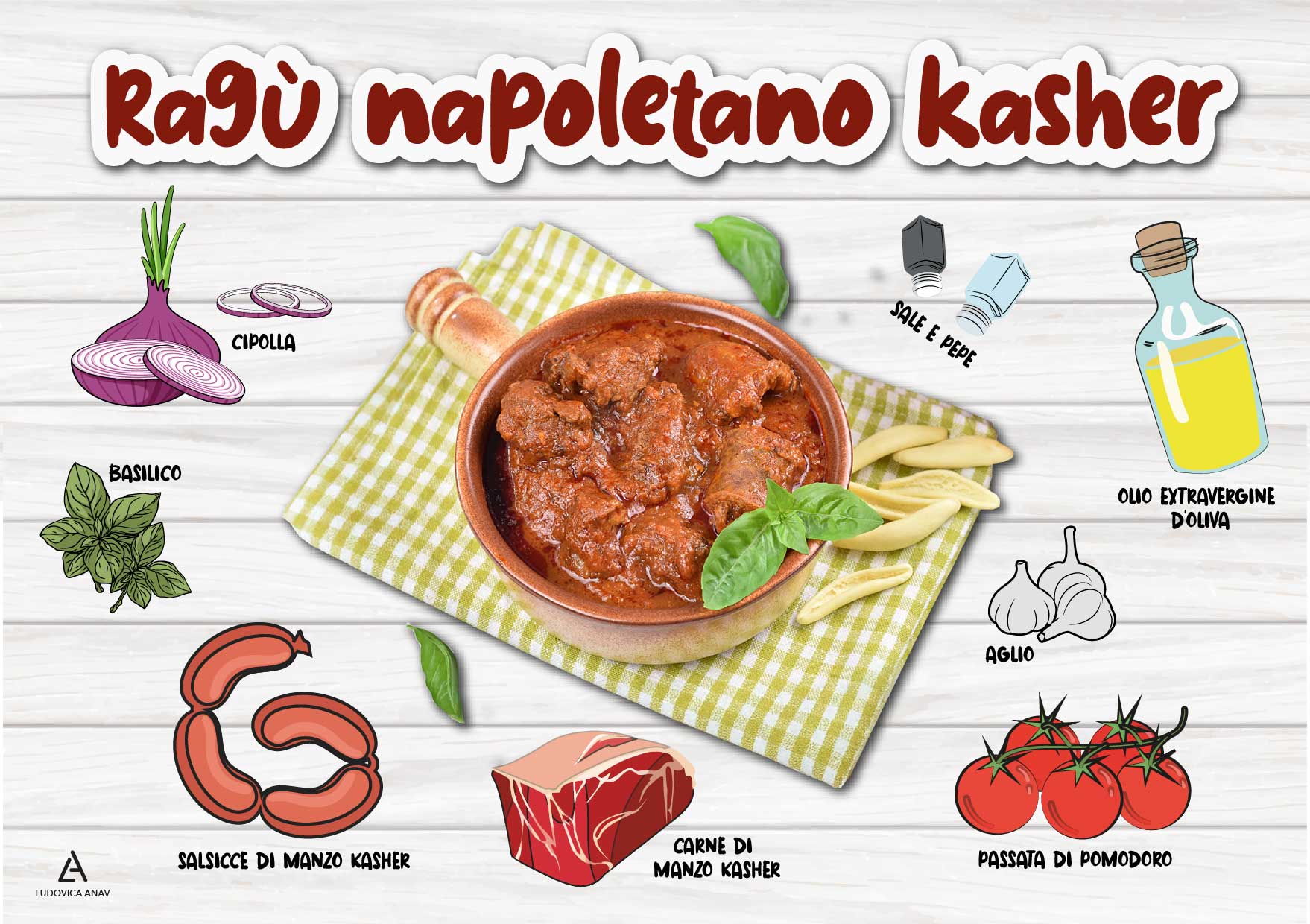 Ragù napoletano kasher