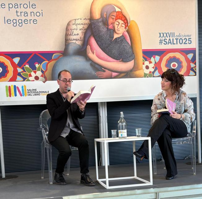 Roy Chen al Salone del Libro: 