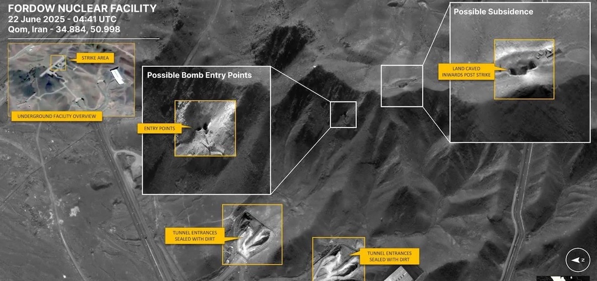 Operazione “Midnight Hammer”: gli Stati Uniti distruggono i siti nucleari iraniani
