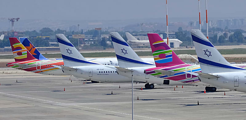 Israele, ripresi i voli in partenza con il limite di 50 passeggeri