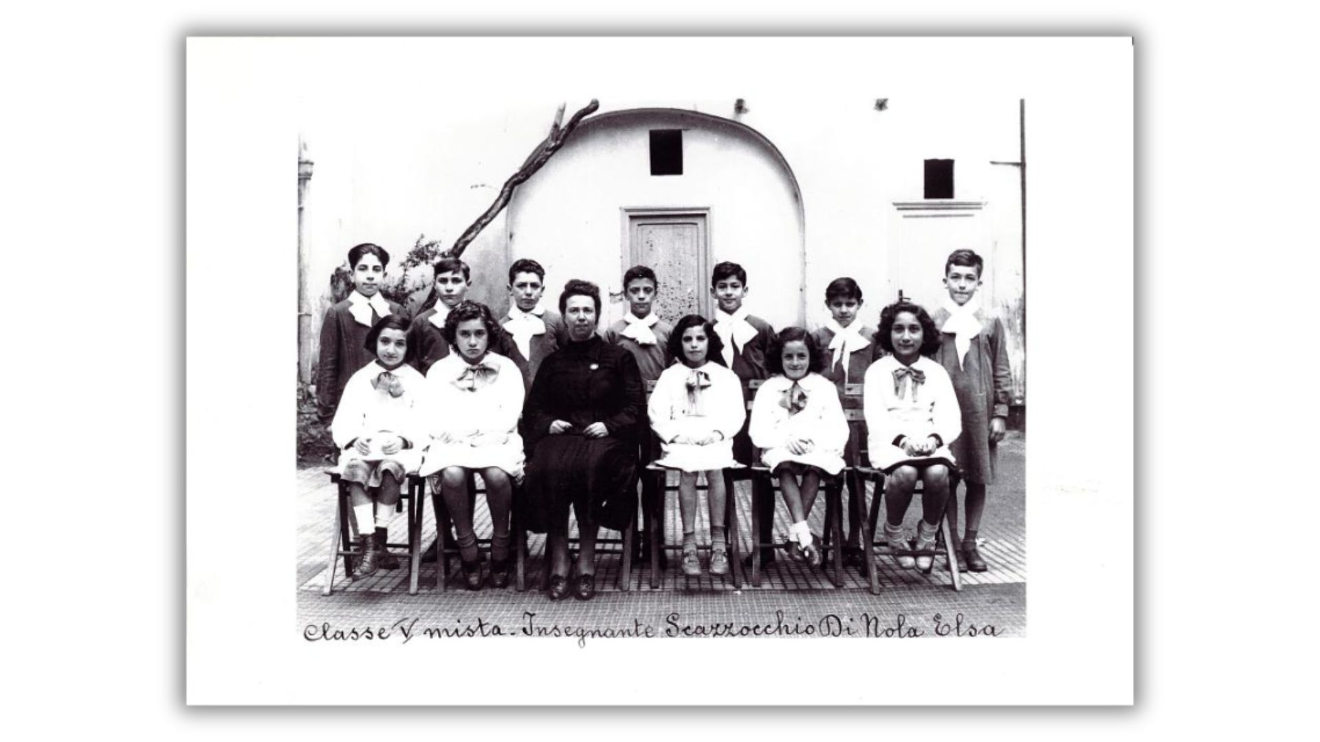 Scuole con sezioni speciali per bambini ebrei Scuola Venezian, via di S. Ambrogio, Roma, anno scolastico 1939-1940