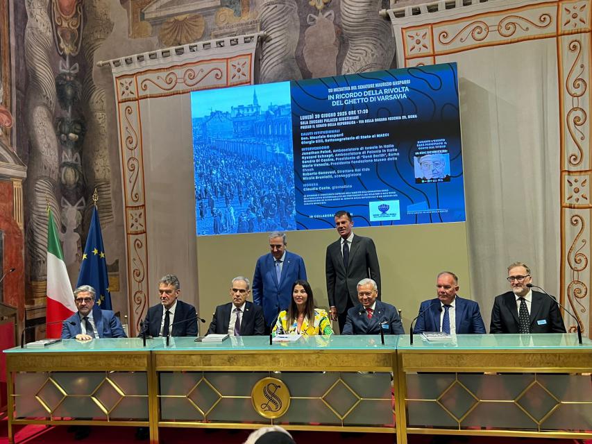 Una storia per non dimenticare: al Senato il ricordo della Shoah e del Ghetto di Varsavia