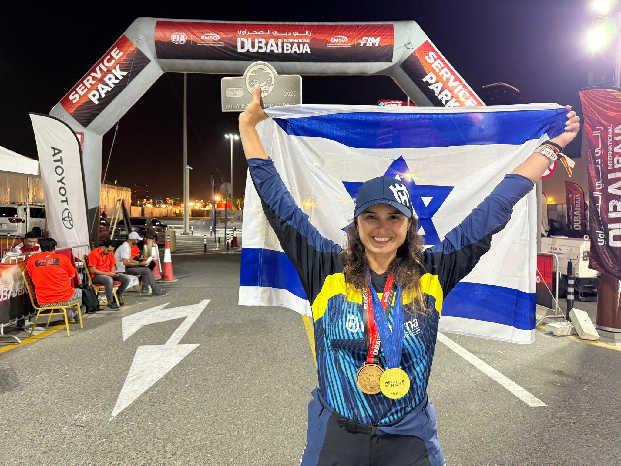 La motociclista israeliana Alona Ben Natan vince la FIM Bajas World Cup 2025