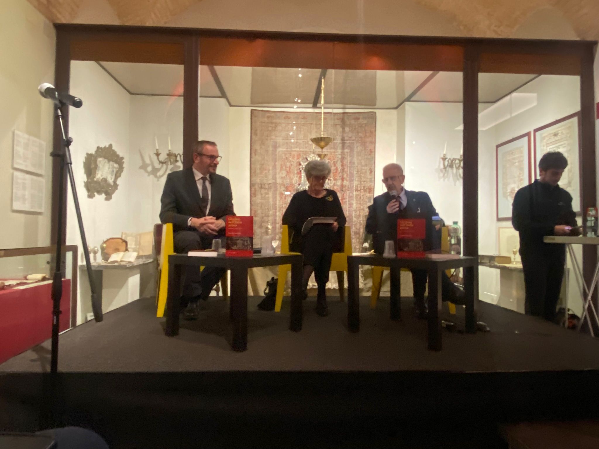 Presentato al Museo Ebraico il volume “Gli ebrei nell’Italia antica” di Giancarlo Lacerenza