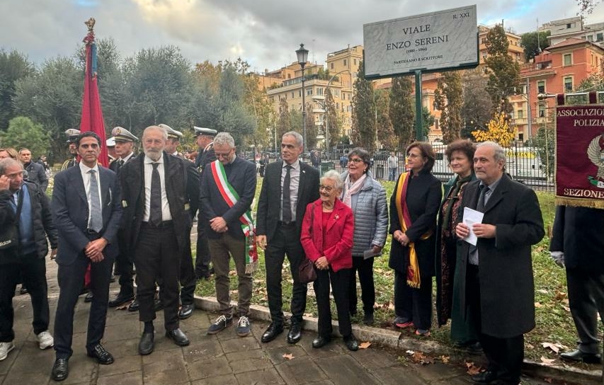 Roma intitola un viale a Enzo Sereni