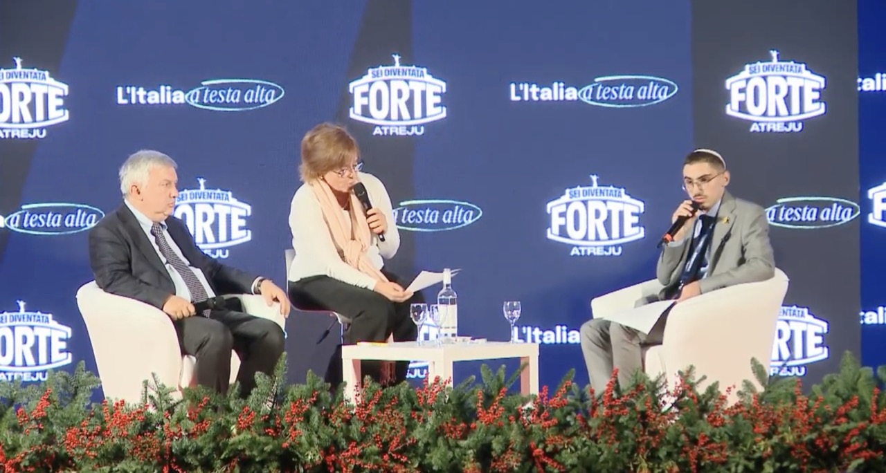 Atreju, Molinari intervista l’ex ostaggio Rom Braslavski Atreju, Molinari intervista l’ex ostaggio Rom Braslavski