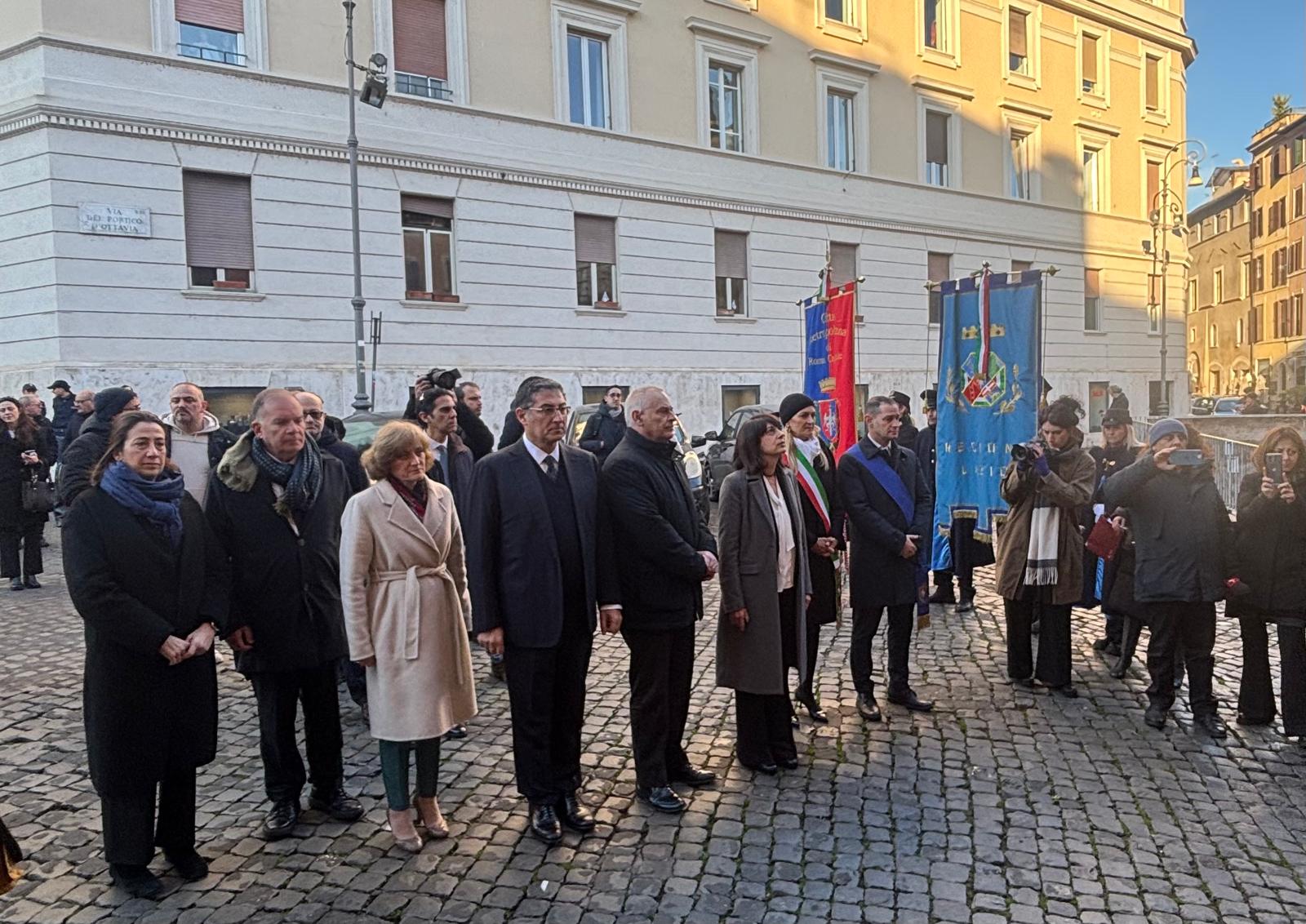 Giorno della Memoria: la cerimonia al quartiere ebraico