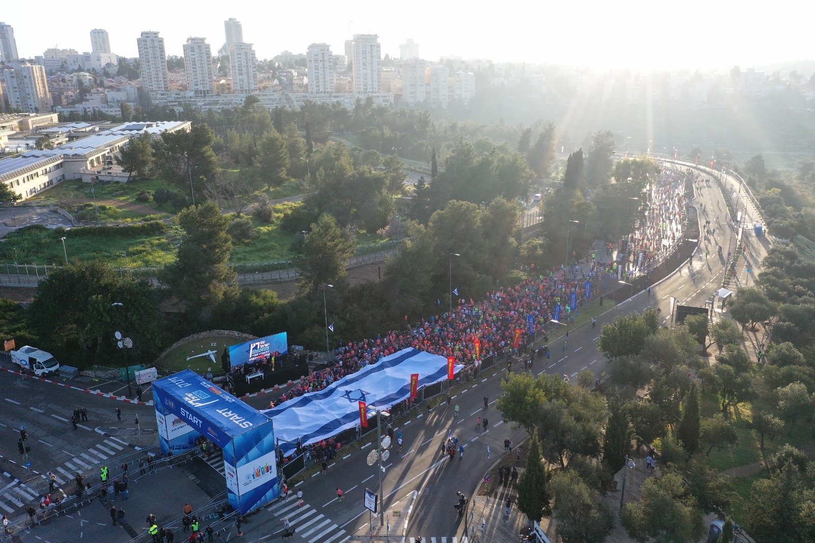 Torna la Jerusalem Winner Marathon tra sport, unità e speranza