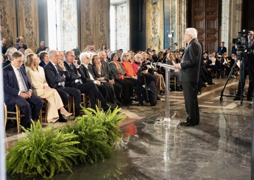 Liliana Segre al Quirinale: no alla banalizzazione della Shoah