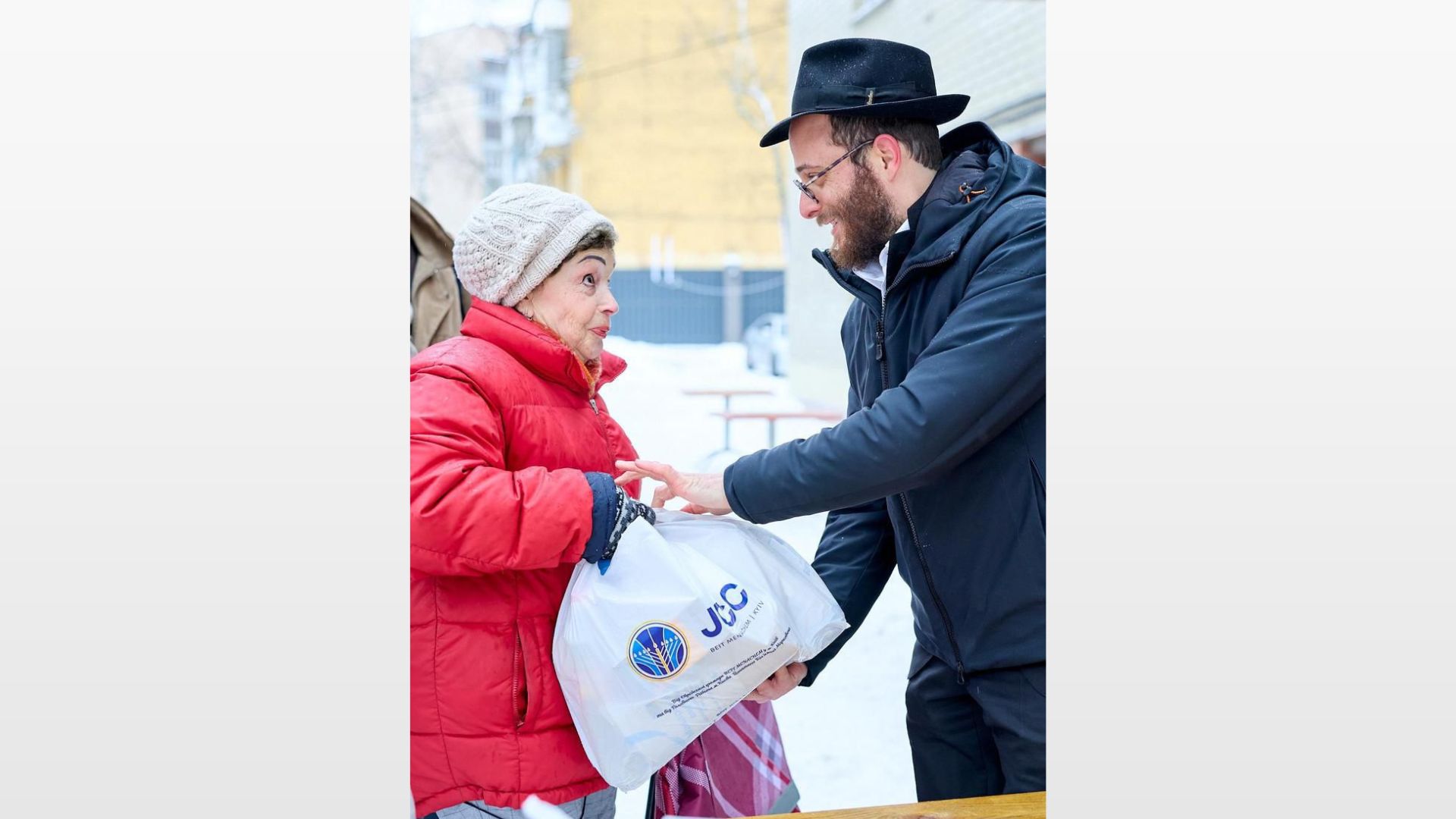 La comunità ebraica di Kiev sfida il gelo. Rav Markovich: “Nessuno deve restare solo”