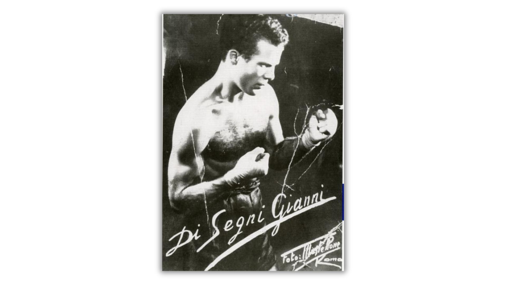 I colpi del boxeur. Gianni Di Segni detto 