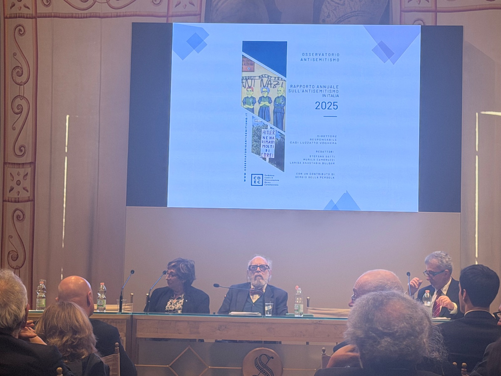 Presentato il rapporto CDEC sull’antisemitismo al Senato Presentato il rapporto CDEC sull’antisemitismo al Senato