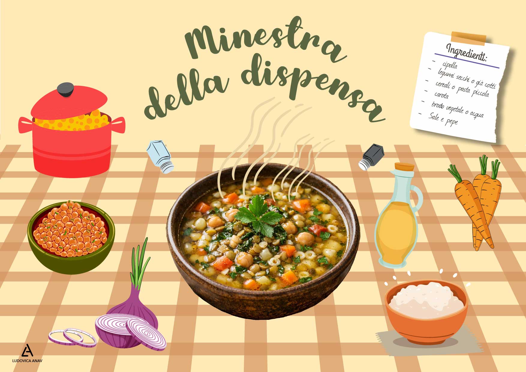 La minestra della dispensa