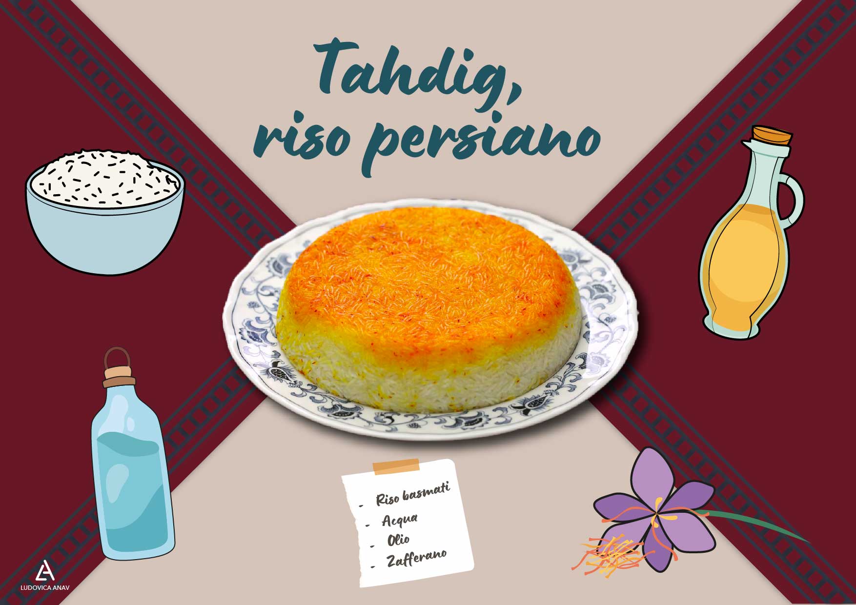 Tahdig, riso persiano