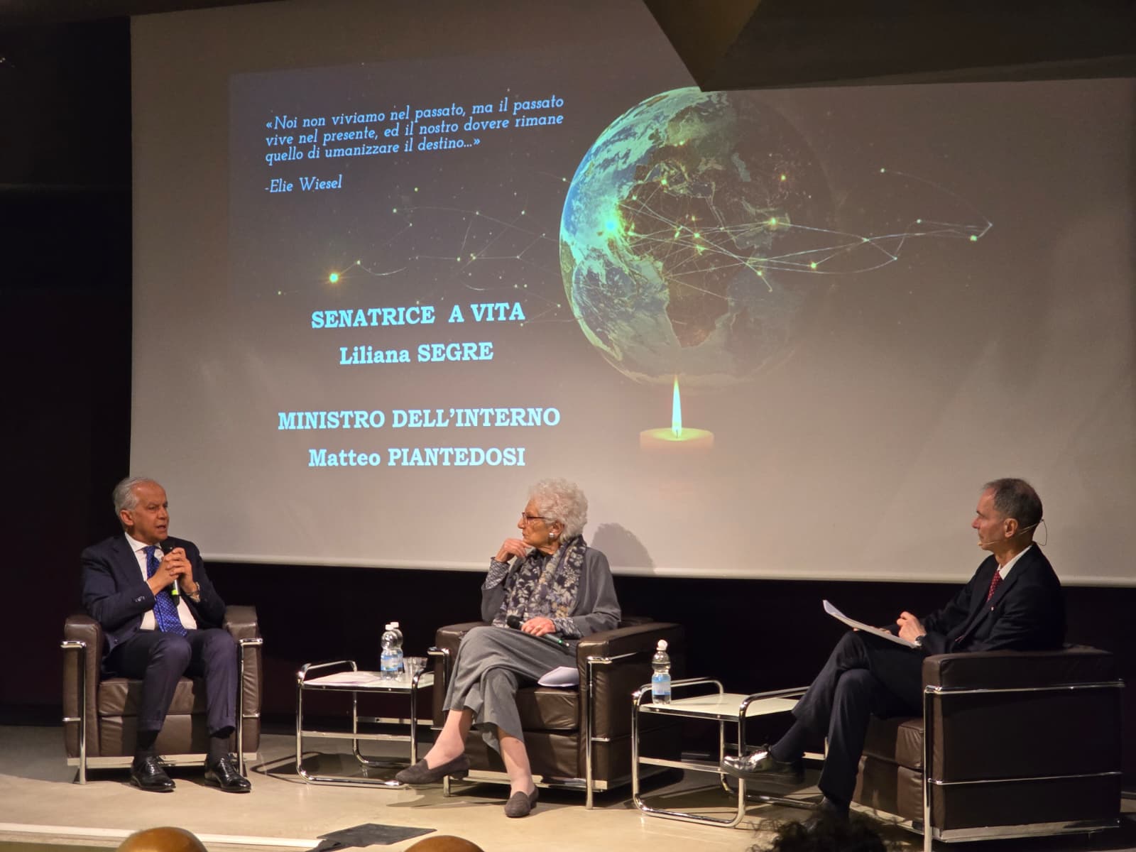 “Una valanga d’odio”: la denuncia di Liliana Segre al Memoriale della Shoah di Milano