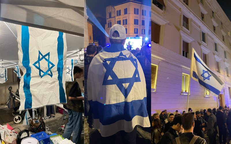 Yom HaAtzmaut a Roma: festa nel quartiere ebraico
