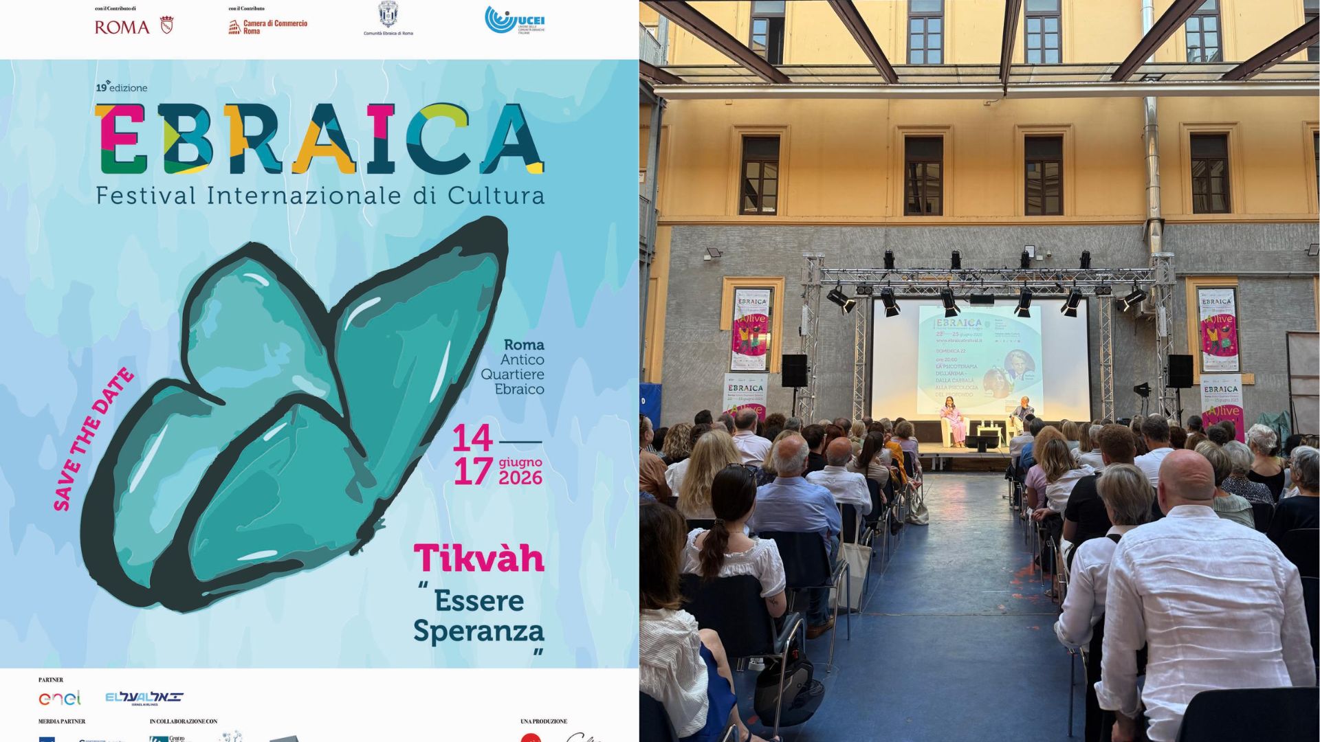 Arriva EBRAICA: la speranza al centro del festival