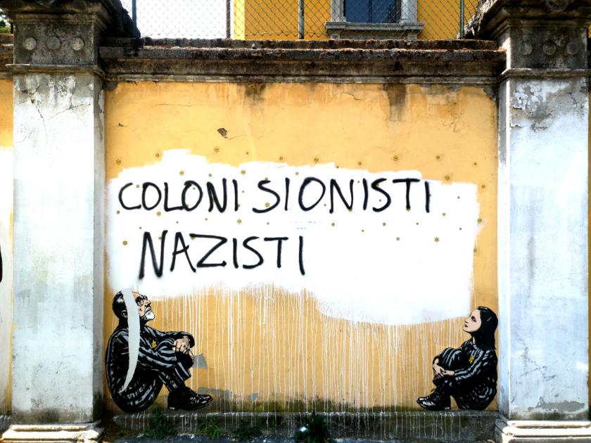 Milano, vandalizzato il murale di Anne Frank e Primo Levi