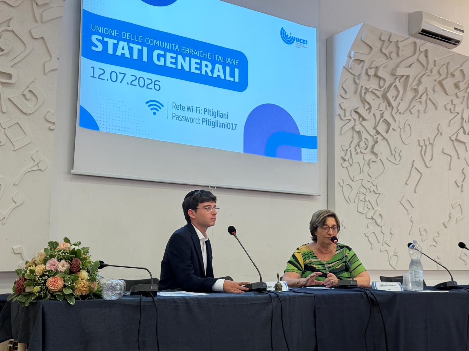 Stati Generali UCEI al Pitigliani: identità, giovani e futuro al centro del dibattito