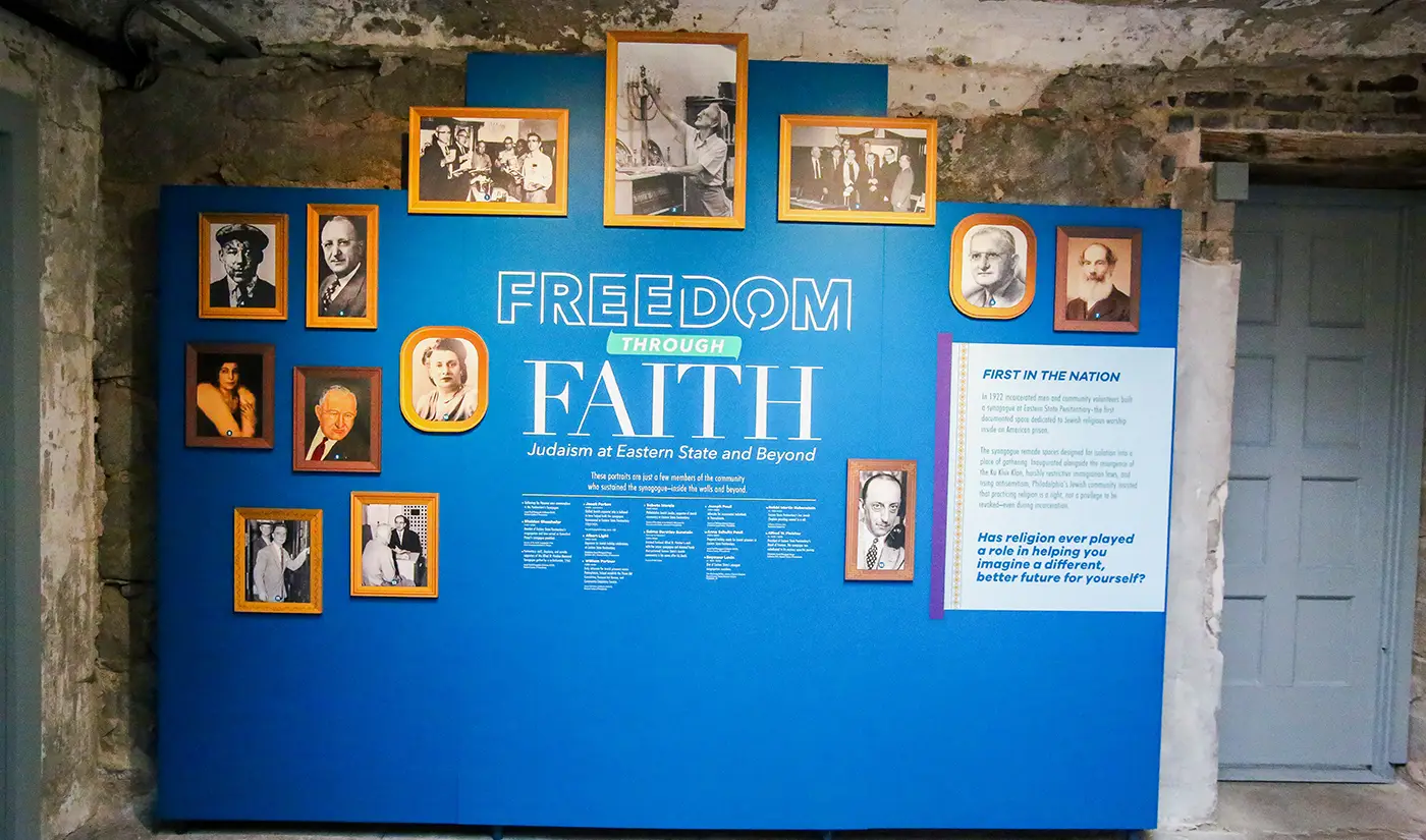 La libertà attraverso la fede: a Filadelfia la mostra all'Eastern State Penitentiary