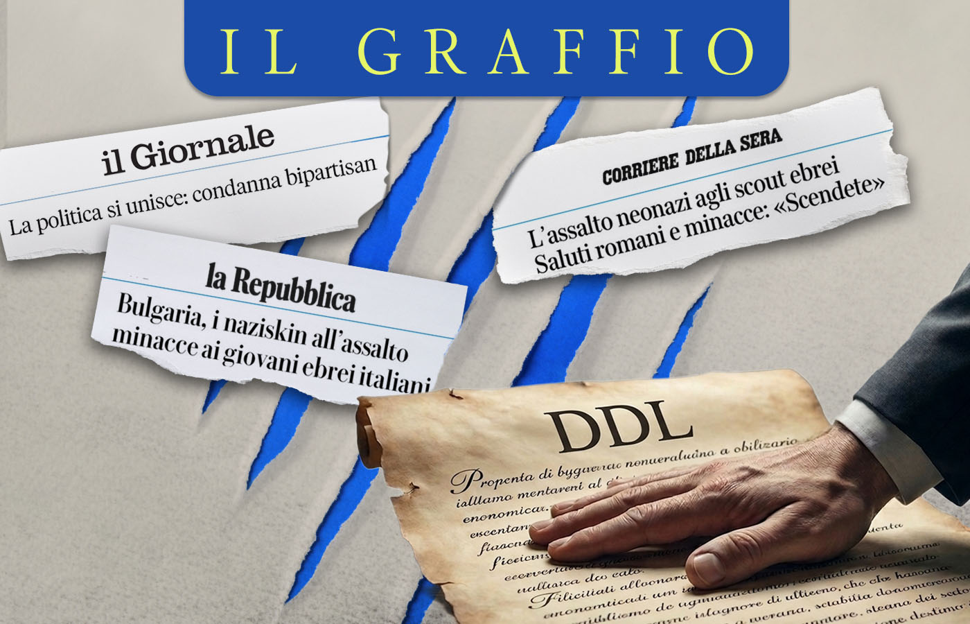 Antisemitismo: indignati, ma senza una legge