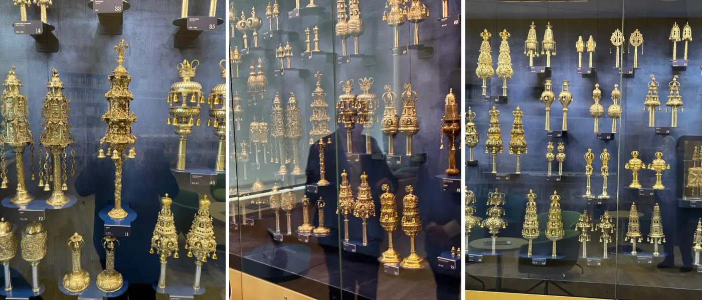 Rimonim da tutto il mondo: una collezione unica al Museo Ebraico di Francoforte
