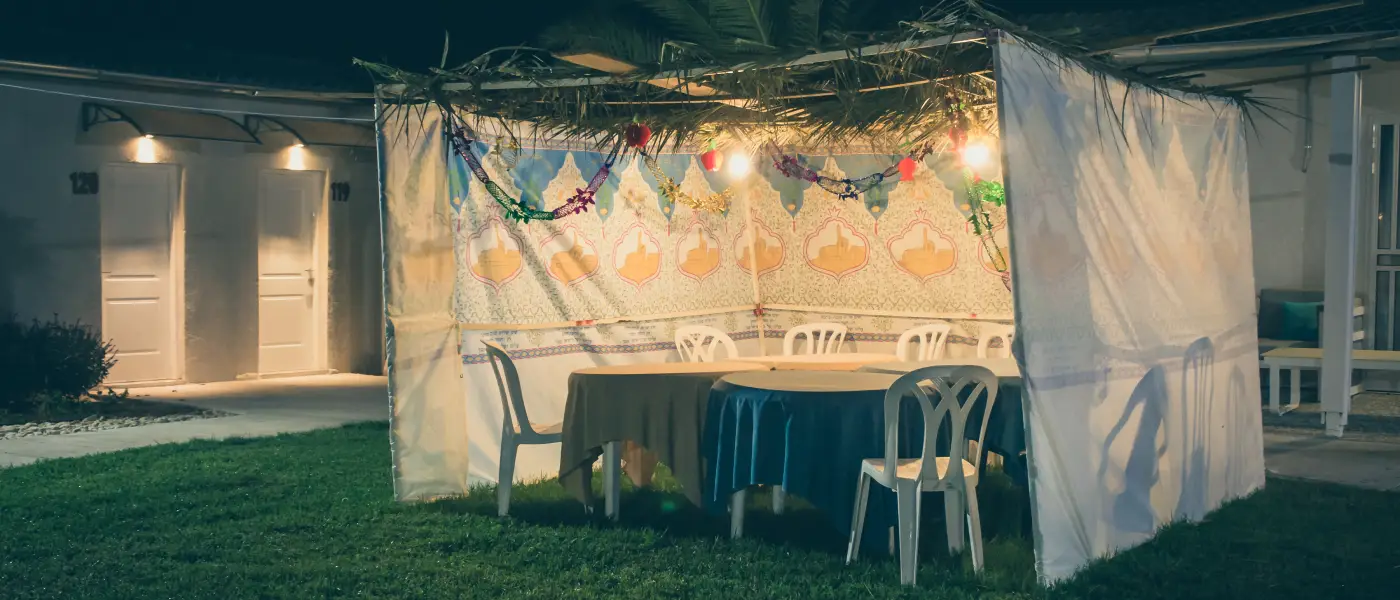 Sukkot, la gioia sotto un tetto fragile