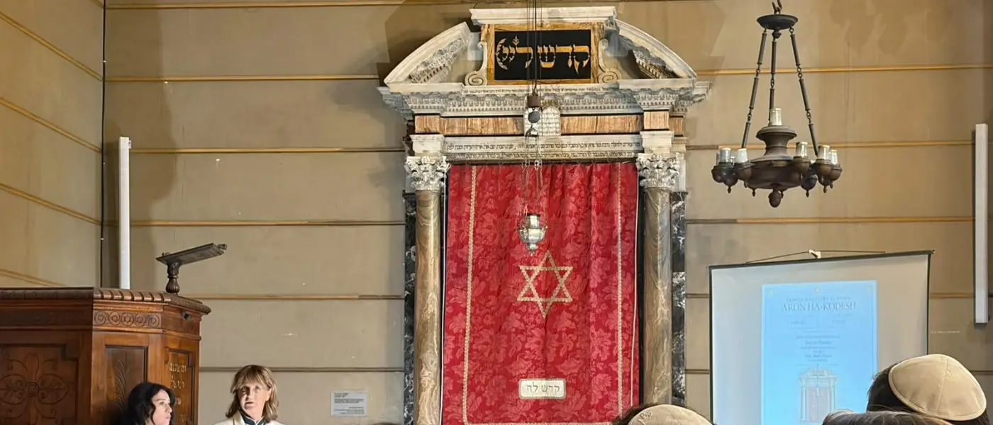 Al Tempio Maggiore torna a risplendere l’Aron HaKodesh della Scola Castigliana