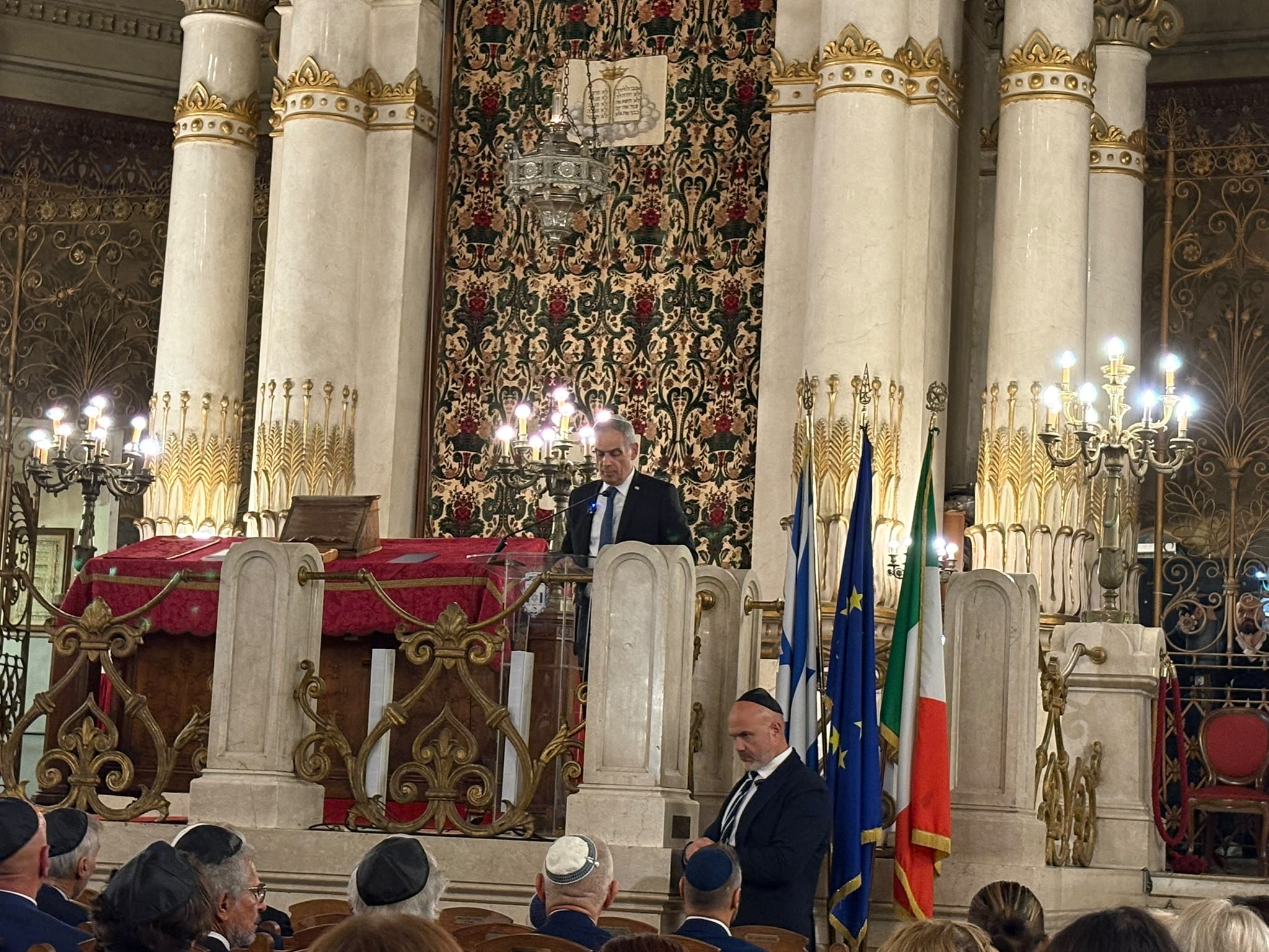 Commemorazione del 7 e del 9 ottobre: il discorso dell’Ambasciatore di Israele in Italia Jonathan Peled
