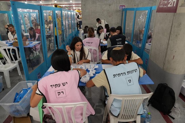 Elezioni Israele, aggiornamento spoglio dei voti 'in doppia busta' e seggi