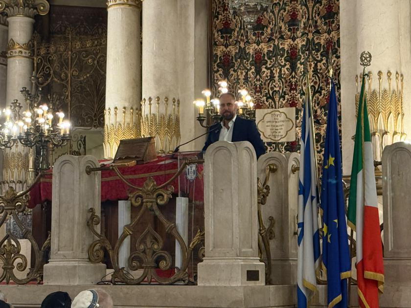 Commemorazione del 7 e del 9 ottobre: il discorso di Gadiel Gaj Taché